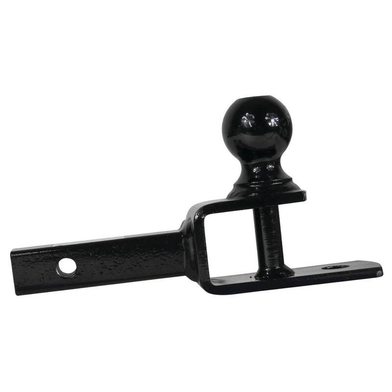 Extreme Max 3-in-1 ATV Ball Mount with 2 in. Ball - 1-1/4 in. Solid Shank - 5001.1379