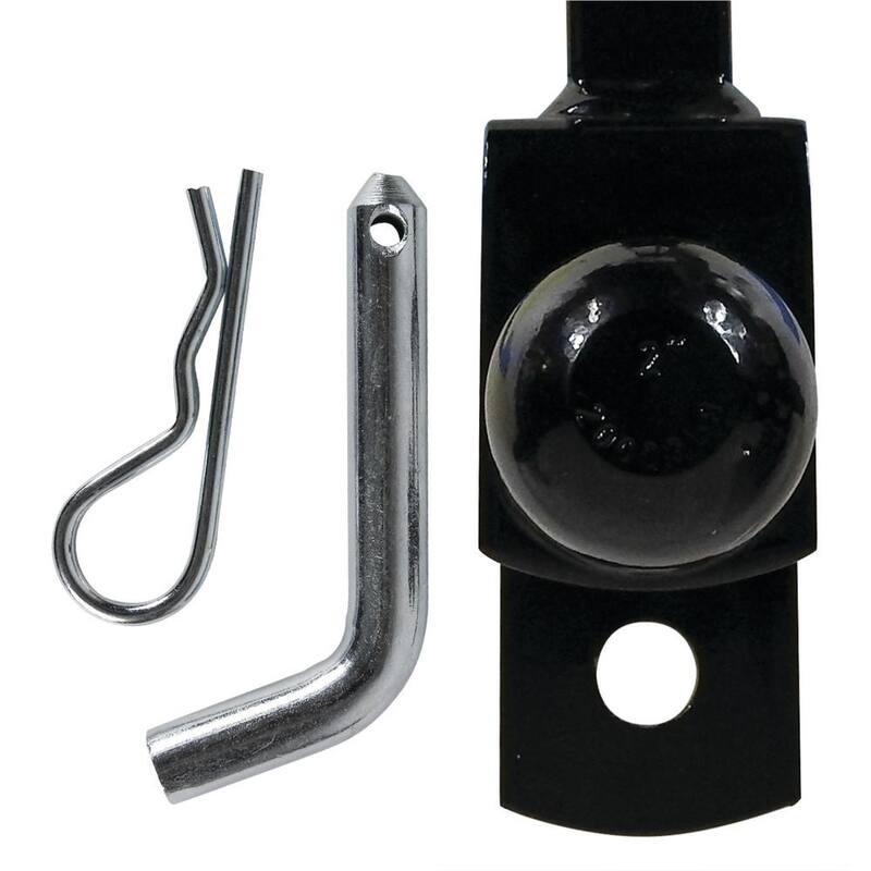 Extreme Max 3-in-1 ATV Ball Mount with 2 in. Ball - 1-1/4 in. Solid Shank - 5001.1379