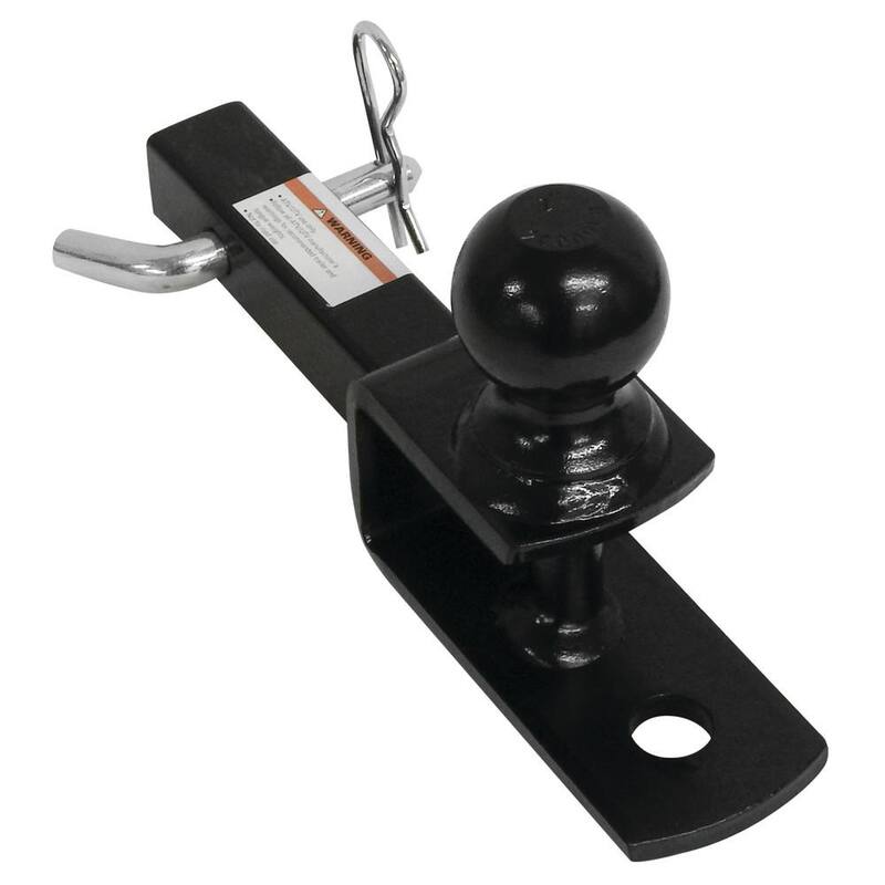 Extreme Max 3-in-1 ATV Ball Mount with 2 in. Ball - 1-1/4 in. Solid Shank - 5001.1379