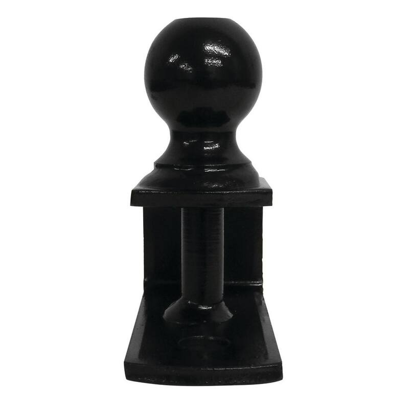Extreme Max 3-in-1 ATV Ball Mount with 2 in. Ball - 1-1/4 in. Solid Shank - 5001.1379