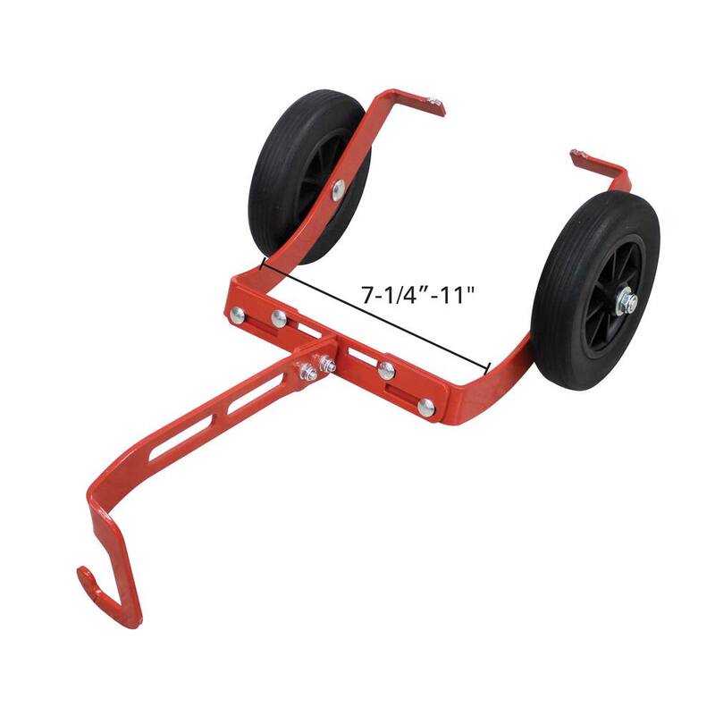 Extreme Max Pro Series Adjustable Snowmobile Dolly System - 5800.2018