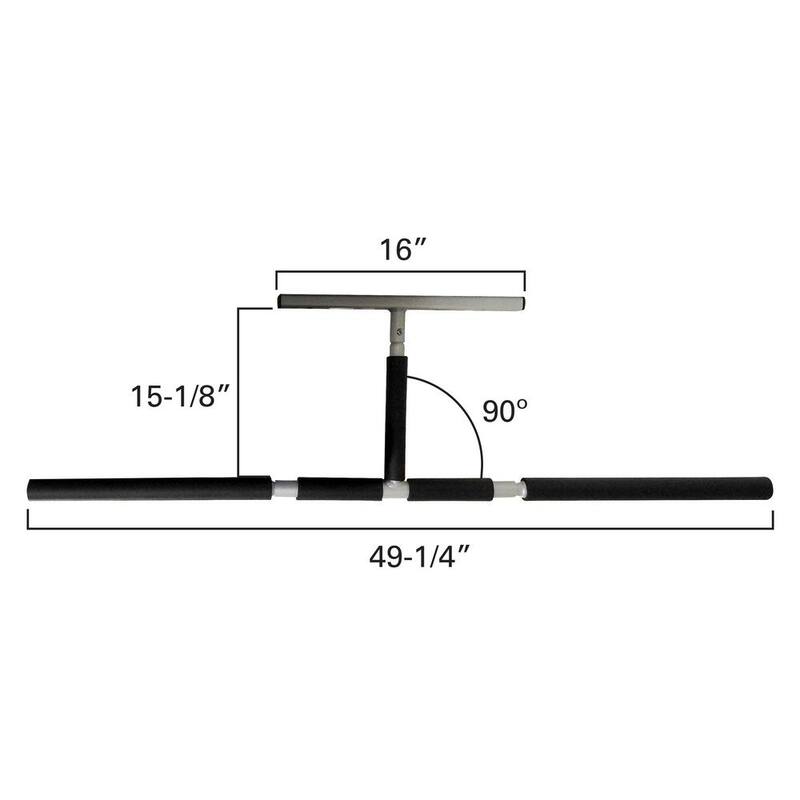Extreme Max Aluminum SUP/Surfboard Ceiling Rack for Home and Garage Overhead Storage - 3006.8417