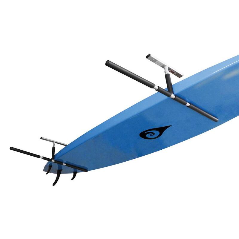 Extreme Max Aluminum SUP/Surfboard Ceiling Rack for Home and Garage Overhead Storage - 3006.8417