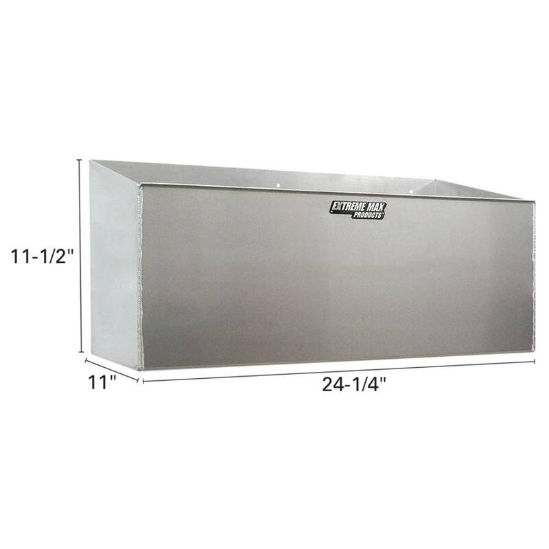 Extreme Max Double Aluminum 5-Gallon Fuel Container Storage Organizer - 5001.6044