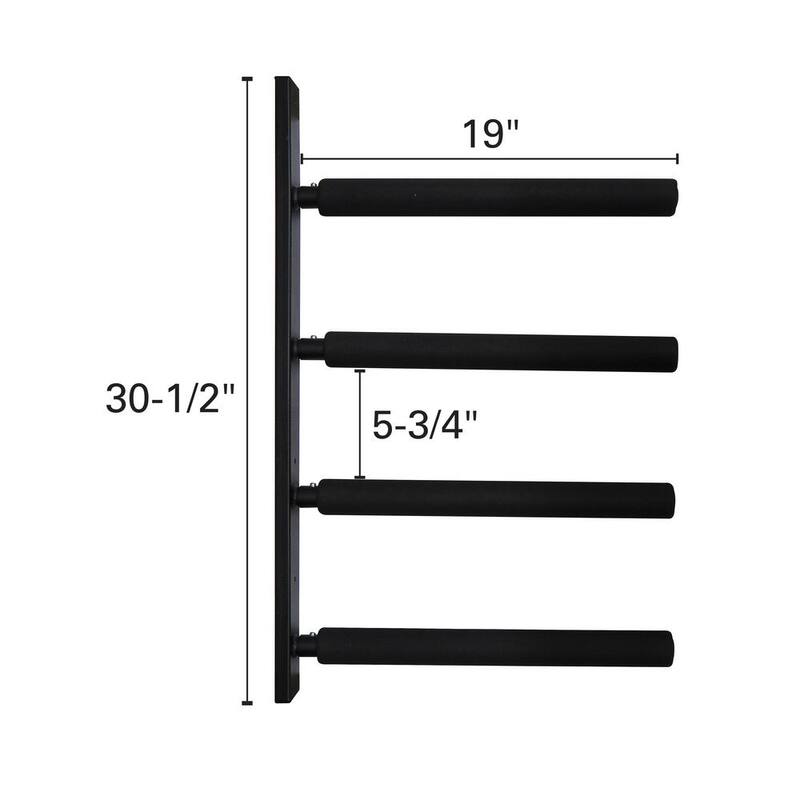 Extreme Max Horizontal Surfboard/SUP Storage Rack - Quad - 3006.8471