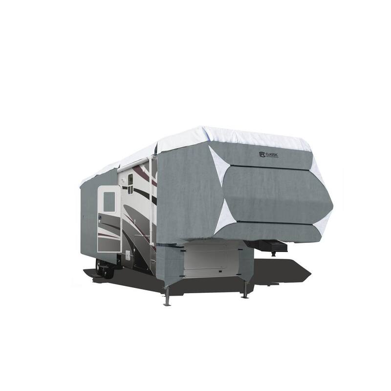Classic Accessories PolyPro3 498 in. L x 102 in. W x 126 in. H 5th Wheel Cover - 75063