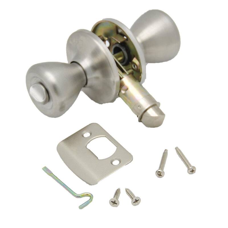 AP Products Privacy Lock Set - Stainless Steel - 013-202-SS