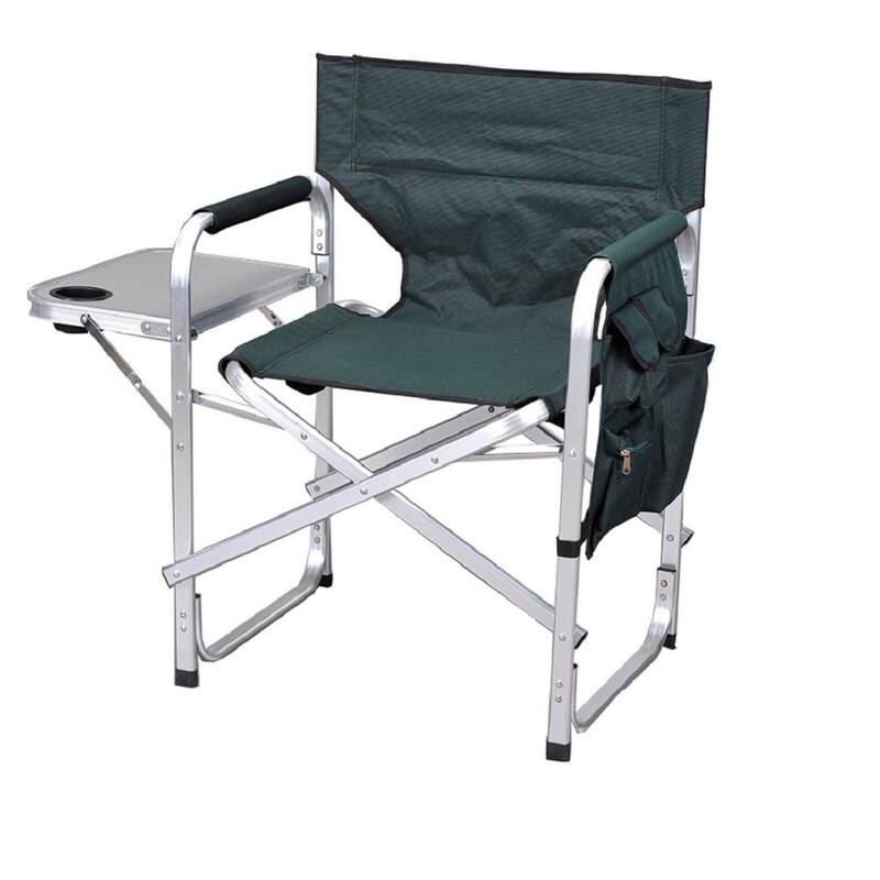 Ming's Mark Stylish Camping Green Full Back Folding Director's Chair - SL1204-GREEN