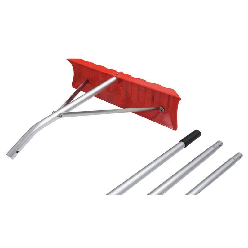 Extreme Max Poly Roof Rake with 23 in. Blade - 5600.3262