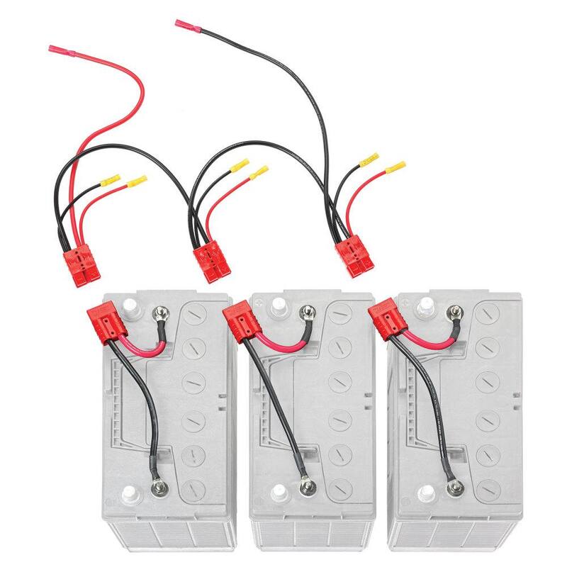 Unbranded Easy 36-Volt Trolling Motor Connections Kit with Onboard Charging - Clam Pack - RCE36VBCHK
