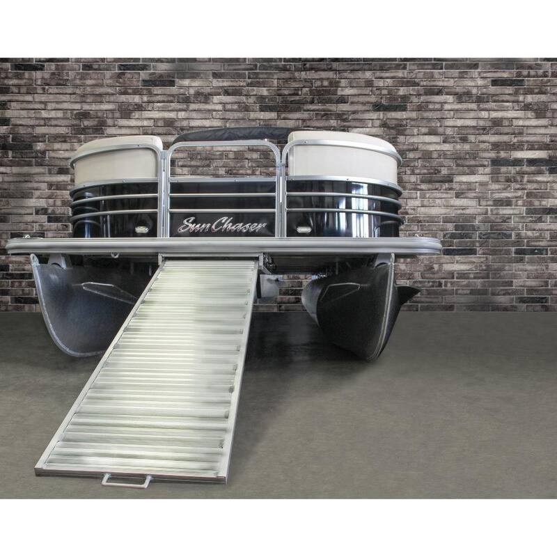 Extreme Max Heavy-Duty Aluminum Pontoon Boat Ramp - 70 in. x 21 in., 600 lbs. Capacity - 3005.3849