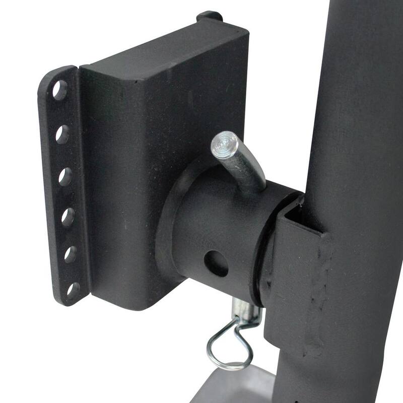 Trailer Valet TVJX5S-MW 5000 lbs. Side Mount Drill Jack With Wheel - TVJX5S-MW