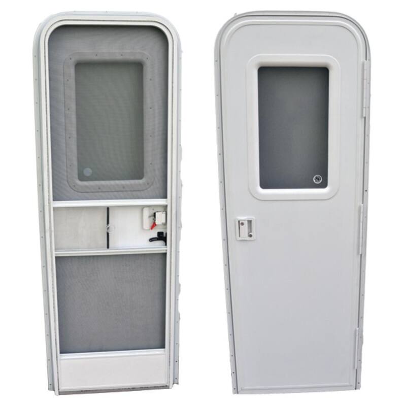 AP Products RV Entrance Door Window Glass - Obscure, 12.5 in. x 21.5 in. - 015-201495