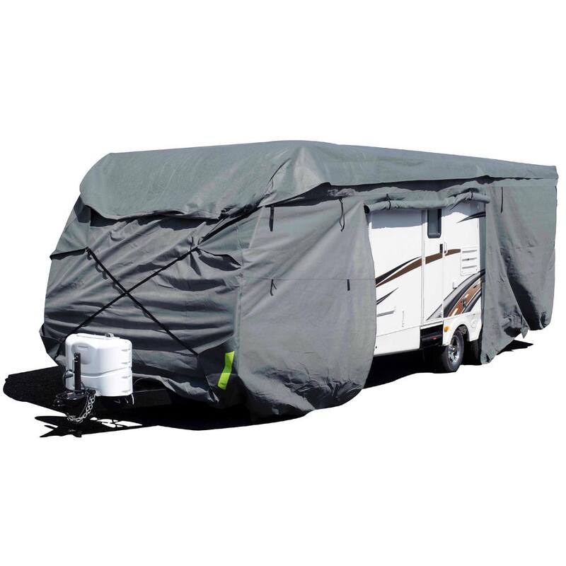 Budge Standard 444 in. x 105 in. x 116 in. Toy Hauler RV Cover, Size RVH-E - RVRB-54
