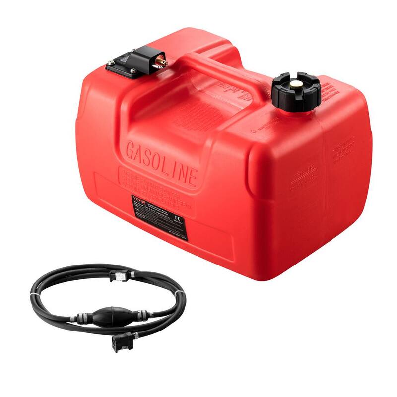 VEVOR Marine Fuel Tank, 3.17 Gal., Portable Boat Fuel Gas Tank for Outboard Engine Boats, Outboard Marine Boat Fuel Tank - CYCYXWS3GAL0FPMRNV0-802