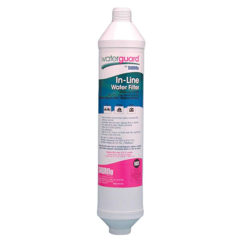 Shurflo Waterguard Garden Hose In-Line Filter - RV-210GH-A