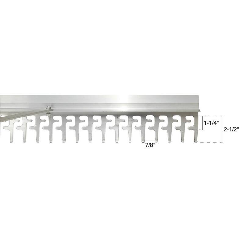 Extreme Max 48 in. Commercial-Grade Screening Rake for Beach and Lawn Care with 66 in. Handle - 3005.4236