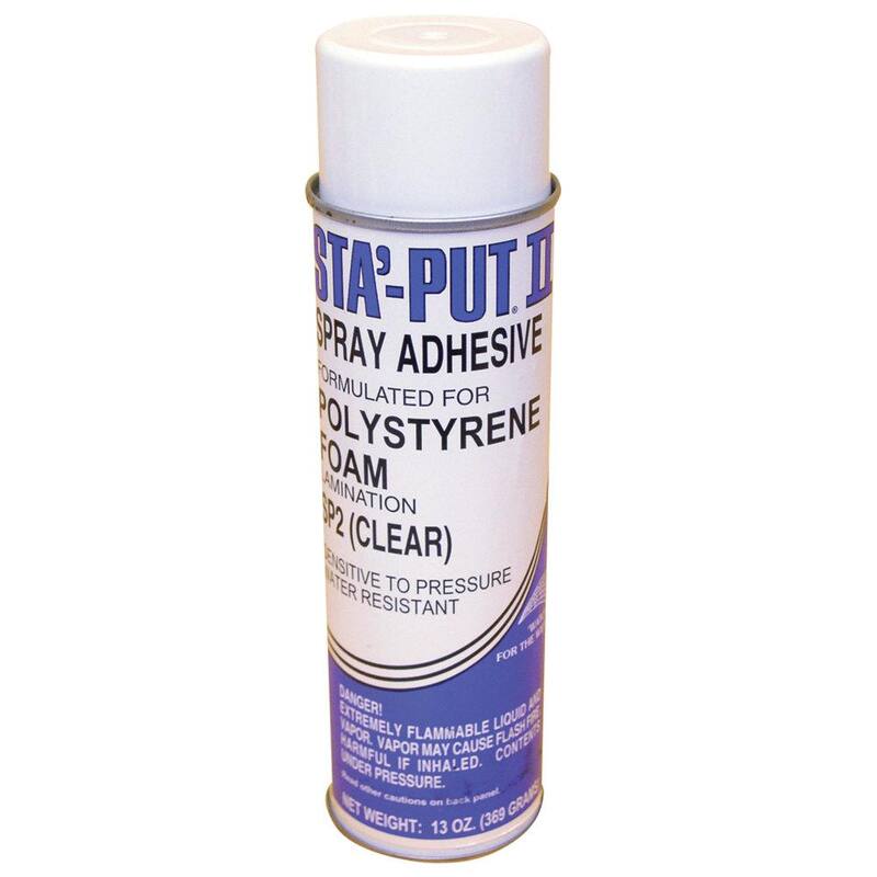 AP Products Sta-Put SPII Spray Adhesive for 13 oz. Polystyrene Foam - 001-SP213ACC