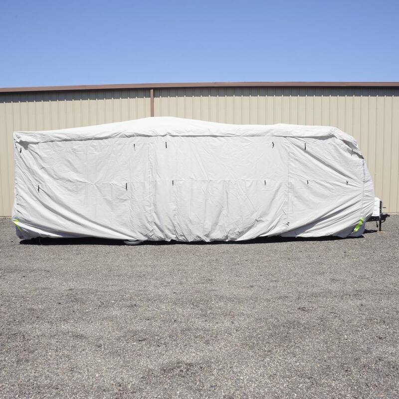Budge Premier 252 in. x 105 in. x 116 in. Toy Hauler RV Cover, Size RVH-A - RVRP-50