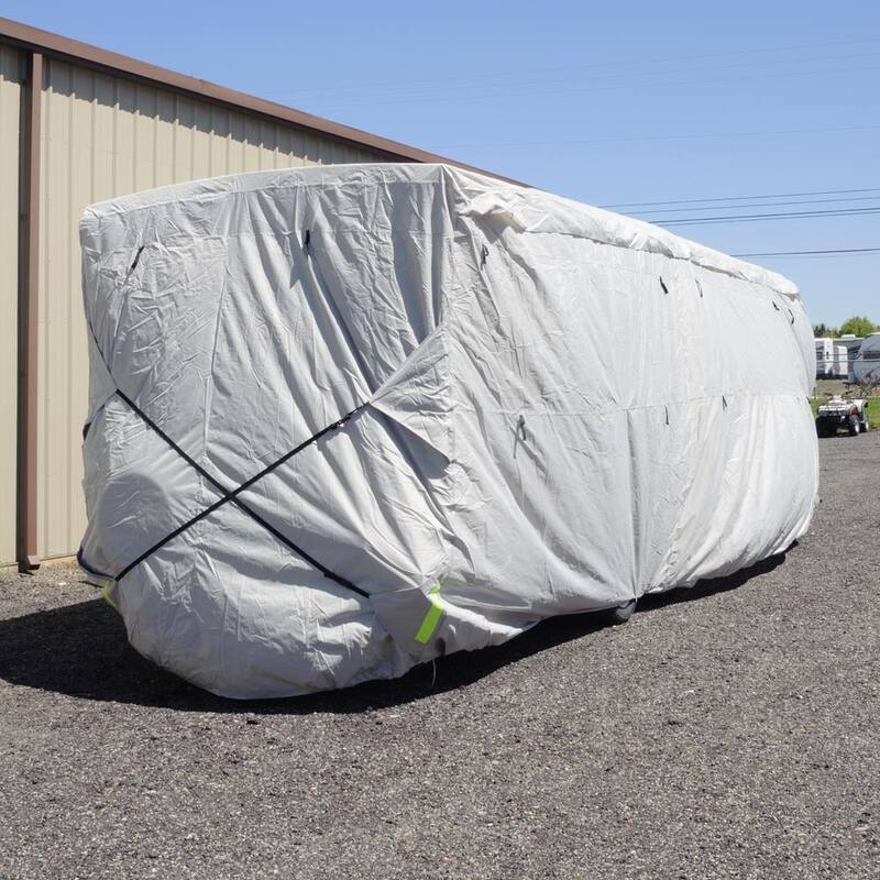 Budge Premier 252 in. x 105 in. x 116 in. Toy Hauler RV Cover, Size RVH-A - RVRP-50