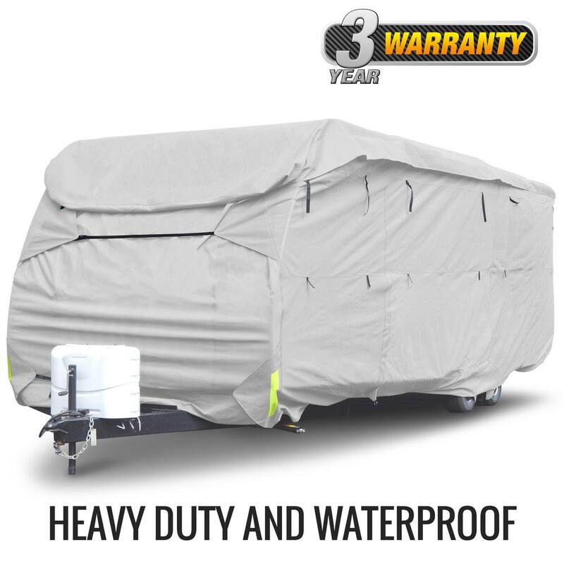 Budge Premier 252 in. x 105 in. x 116 in. Toy Hauler RV Cover, Size RVH-A - RVRP-50