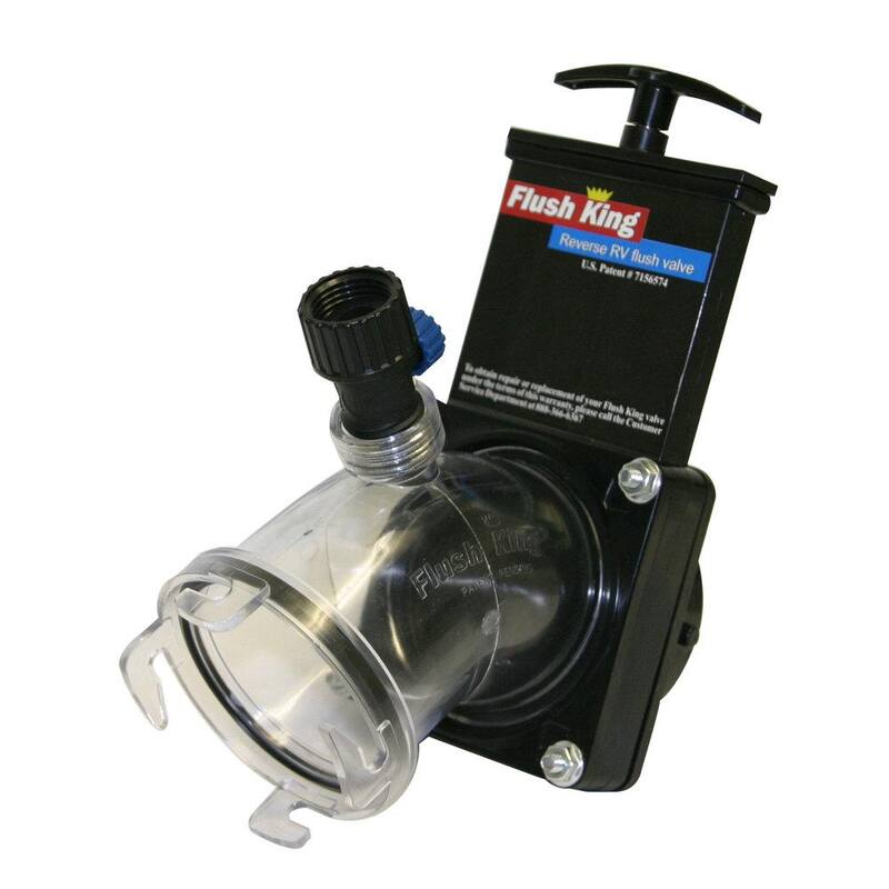 Valterra Flush King Reverse RV Flush Valve - F02-4350