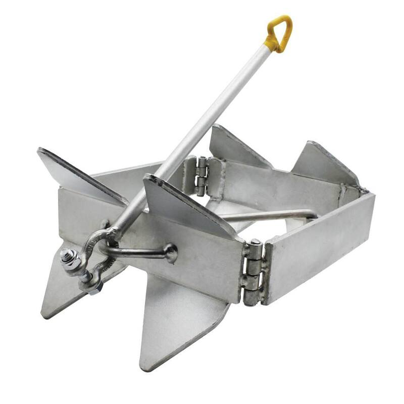 Extreme Max BoatTector Zinc-Plated Cube Anchor (Box Style) - 19 lbs. - 3006.6652