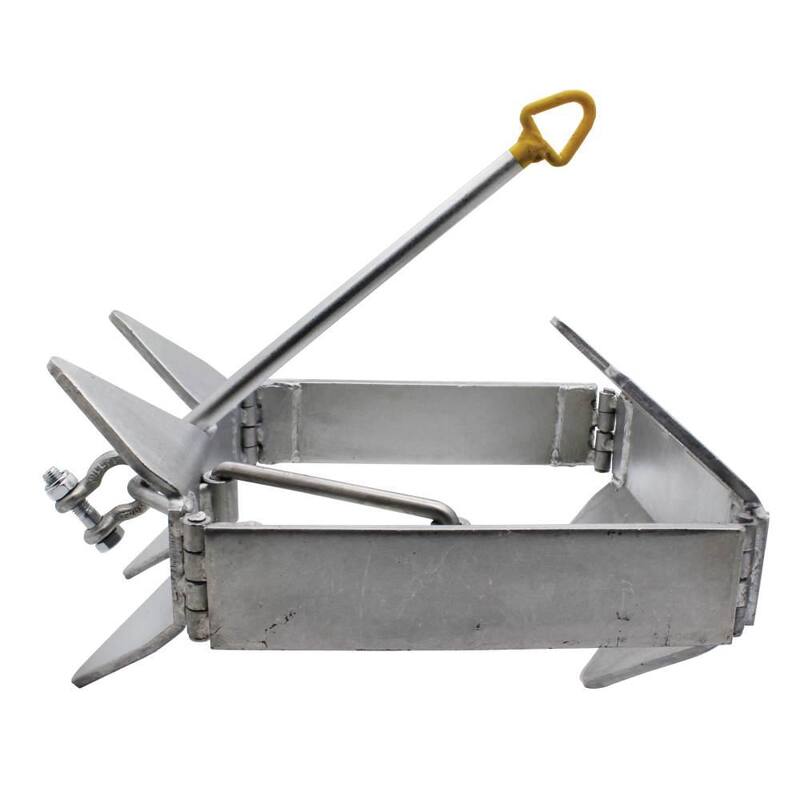 Extreme Max BoatTector Zinc-Plated Cube Anchor (Box Style) - 19 lbs. - 3006.6652