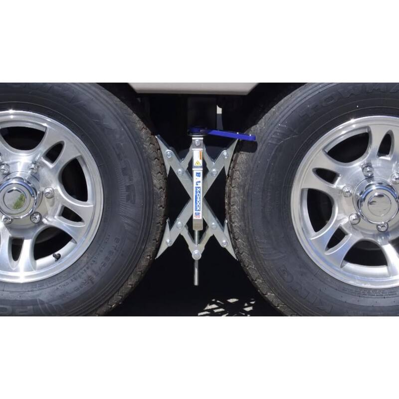 Bal X-Chock Tire Locking Chock for RV Trailers - 28010