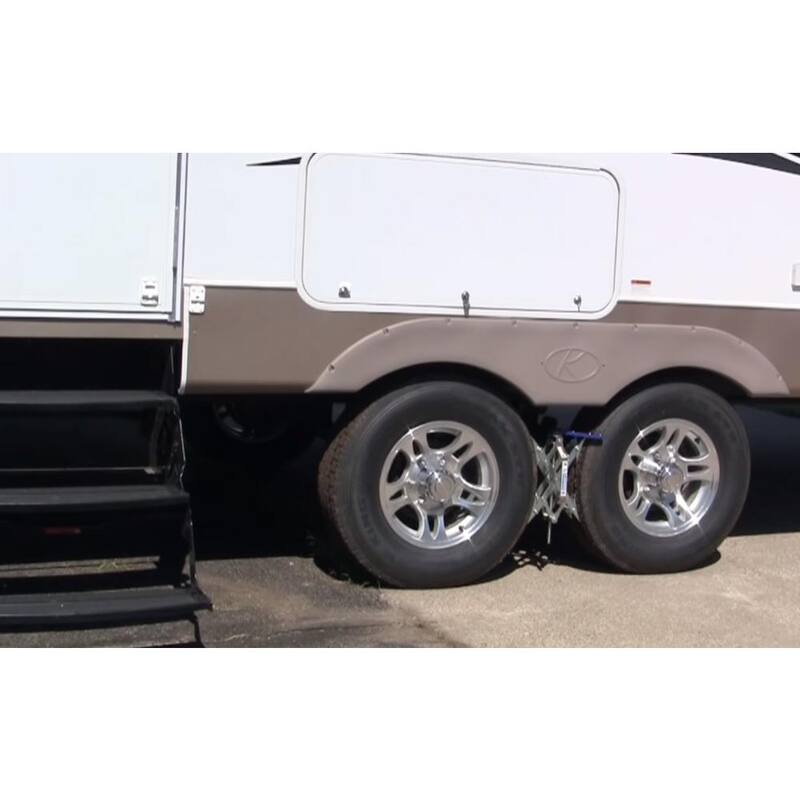 Bal X-Chock Tire Locking Chock for RV Trailers - 28010