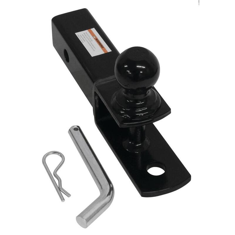 Extreme Max 3-in-1 ATV Ball Mount with 1-7/8 in. Ball - 2 in. Shank - 5001.1386