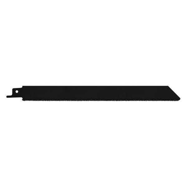 Century Drill & Tool 9" L x Masonry Cutting Carbide Grit Reciprocating Blade, 9 in. - 07859