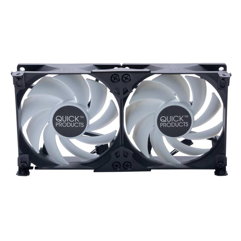 Quick Products RV Refrigerator Vent Cooling Fan - 90mm - QP-RFVCF90