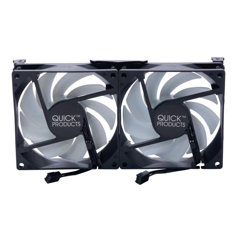 Quick Products RV Refrigerator Vent Cooling Fan - 90mm - QP-RFVCF90