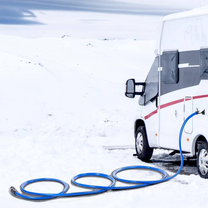 VEVOR Heated Drinking Water Hose Antifreeze to -45°F, 30ft. Heated Water Hose for RV, Automatic Self-regulating, 5/8in. - GHKJRSG30YC0BXYABV1-0920
