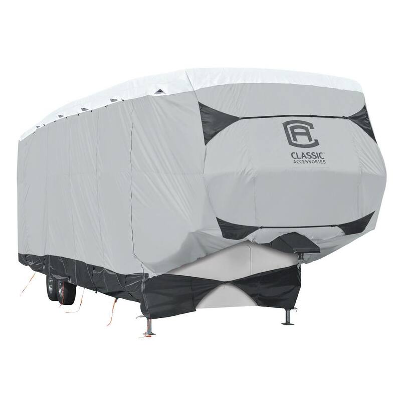 Classic Accessories Skyshield 450 in. L x 105 in. W x 121 in. H 5th Wheel Cover - 80-365-101801-EX