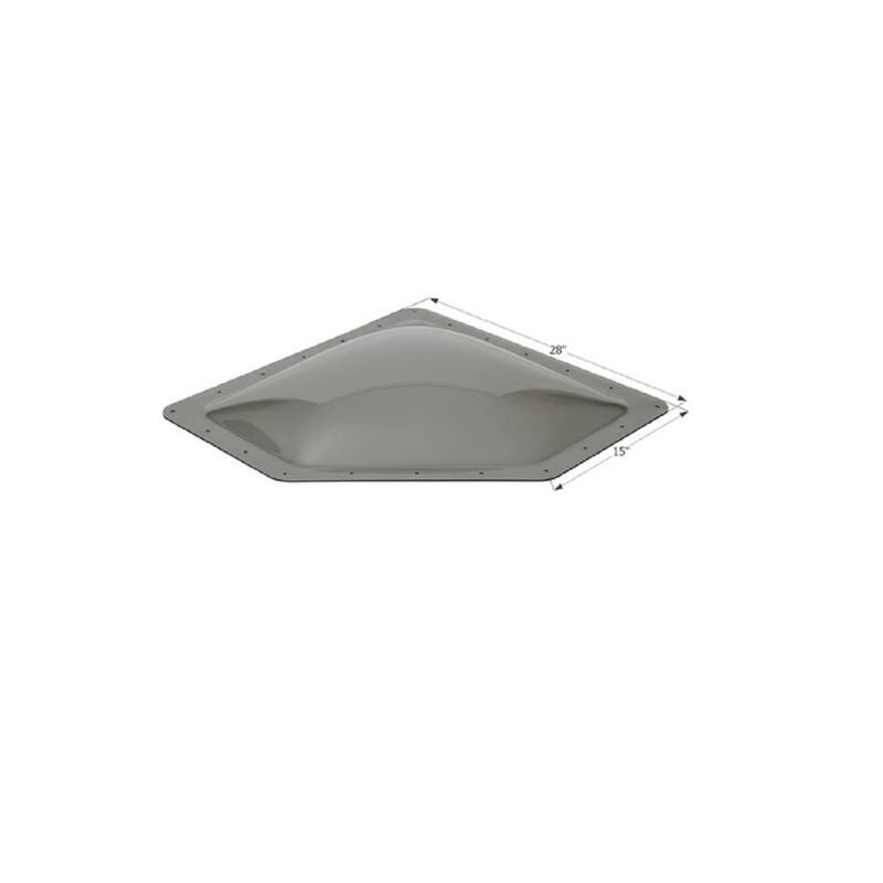 ICON New Angle RV Skylight, Outer Dimension: 28 in. x 15 in. - NSL2412S