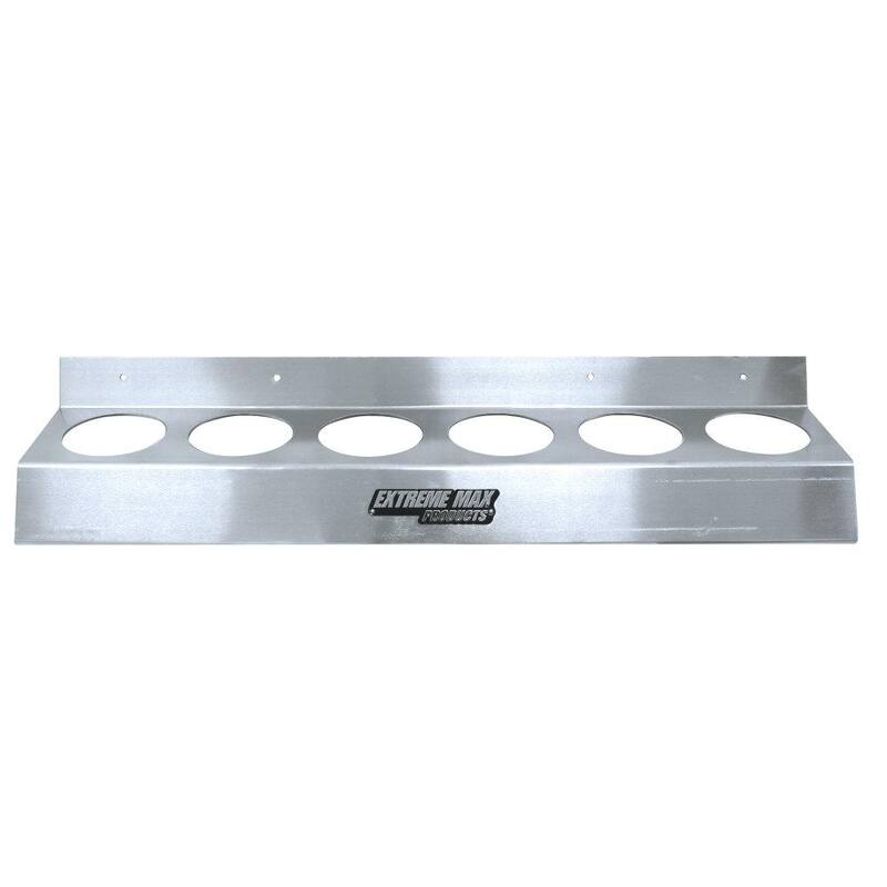 Extreme Max Aluminum Aerosol Storage Shelf - 6-Can Capacity - 5001.6085