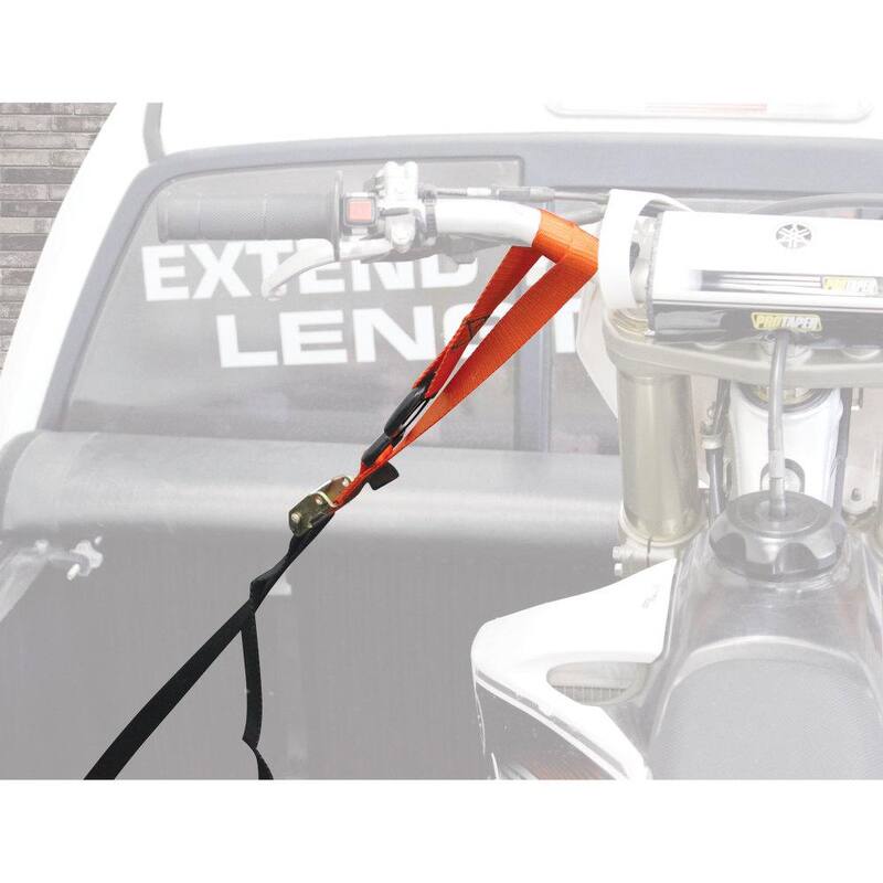 Extreme Max Utility Tie-Down Strap - 1 in., 1000 lbs., Pack of 2 - 5900.1136