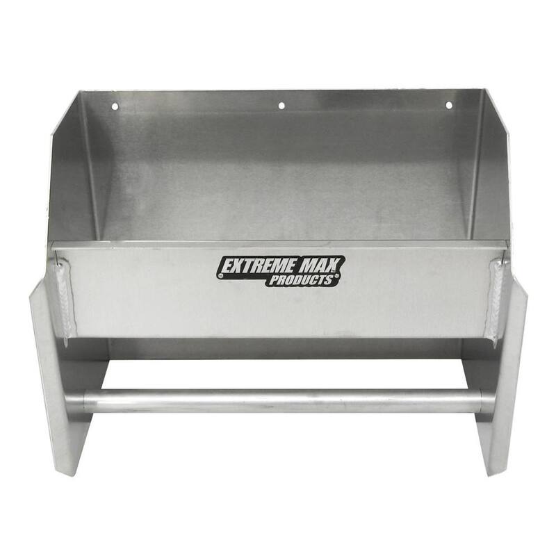 Extreme Max Aluminum Hand Cleaning Station Organizer for Enclosed Race Trailer, Shop, Garage, Storage - 5001.6035
