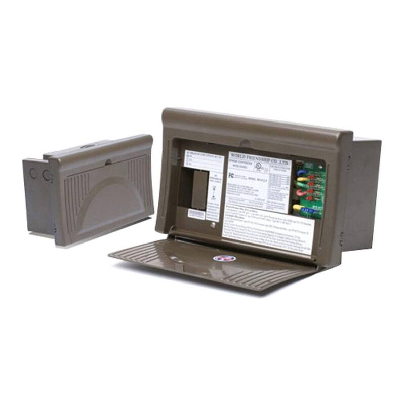 WFCO WF-8700 Series Power Center Converter Charger - 25 Amp, Brown - WF8725P