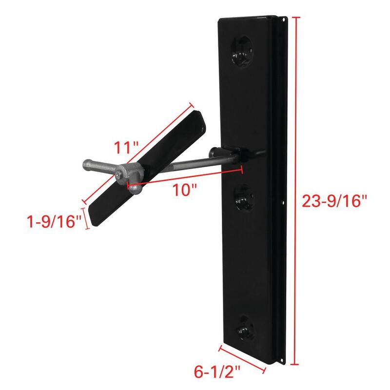 Extreme Max Universal Fit Wall-Mount Spare Tire Carrier - 5001.5843