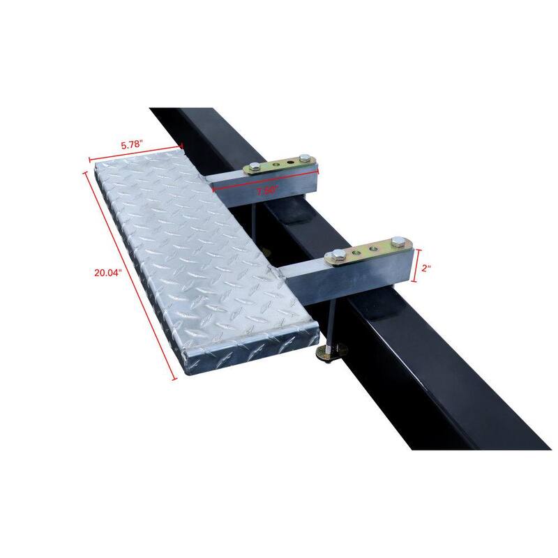 Extreme Max Heavy-Duty Aluminum Boat Trailer Step 6 in. x 20 in. - 3006.6857
