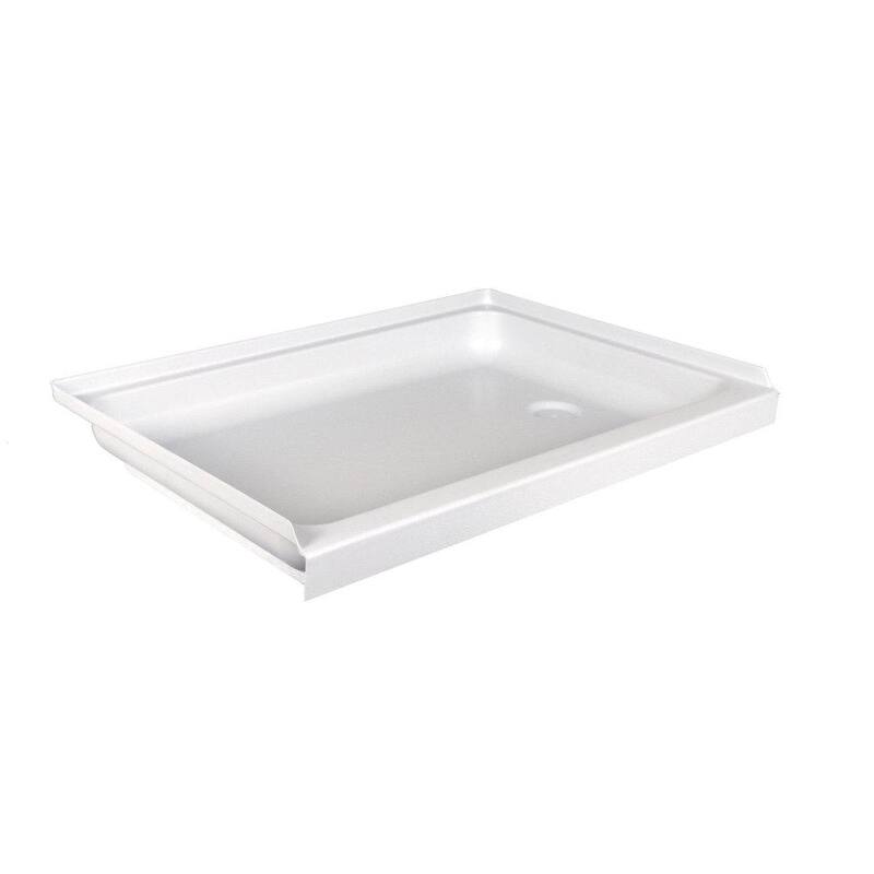 ICON Shower Pan Assembly SP2432RH-PW, Right Hand Drain - 15238