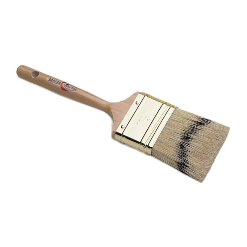 Unbranded Badger Fine Finish Natural Bristle Paint Brush - 2 in. - 10031