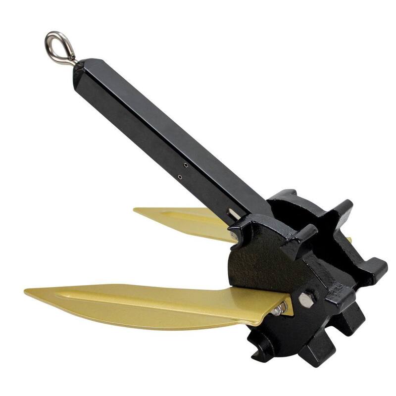 Extreme Max BoatTector Grip & Go Digger-Style Anchor - 15 lbs. - 3006.6623
