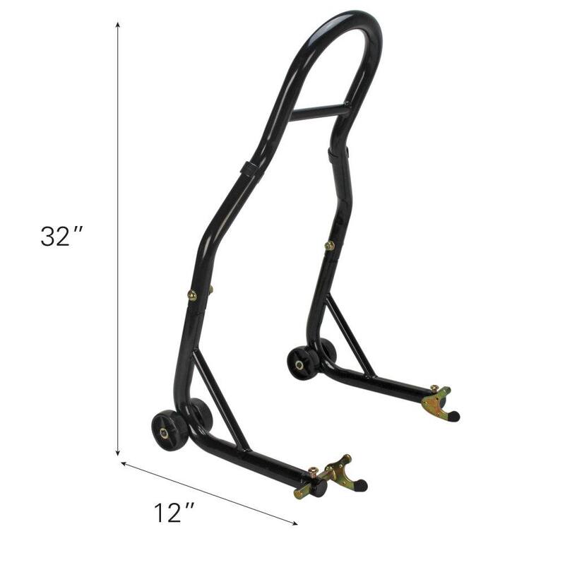 Extreme Max Sport Bike Rear Wheel Lift Stand - Fits Most Yamaha, Kawasaki, Suzuki, Ducati, BMW - 5600.3268