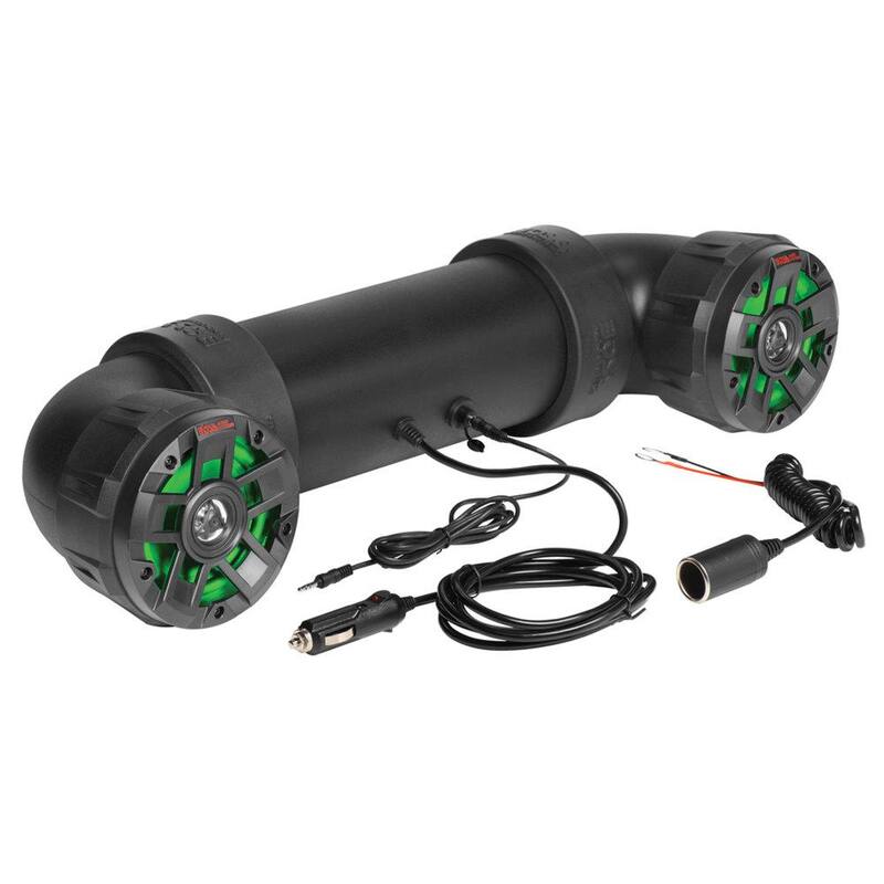 Unbranded Bluetooth Amplified All-Terrain Sound System with RGB LED Lighting - UTV4BRGB