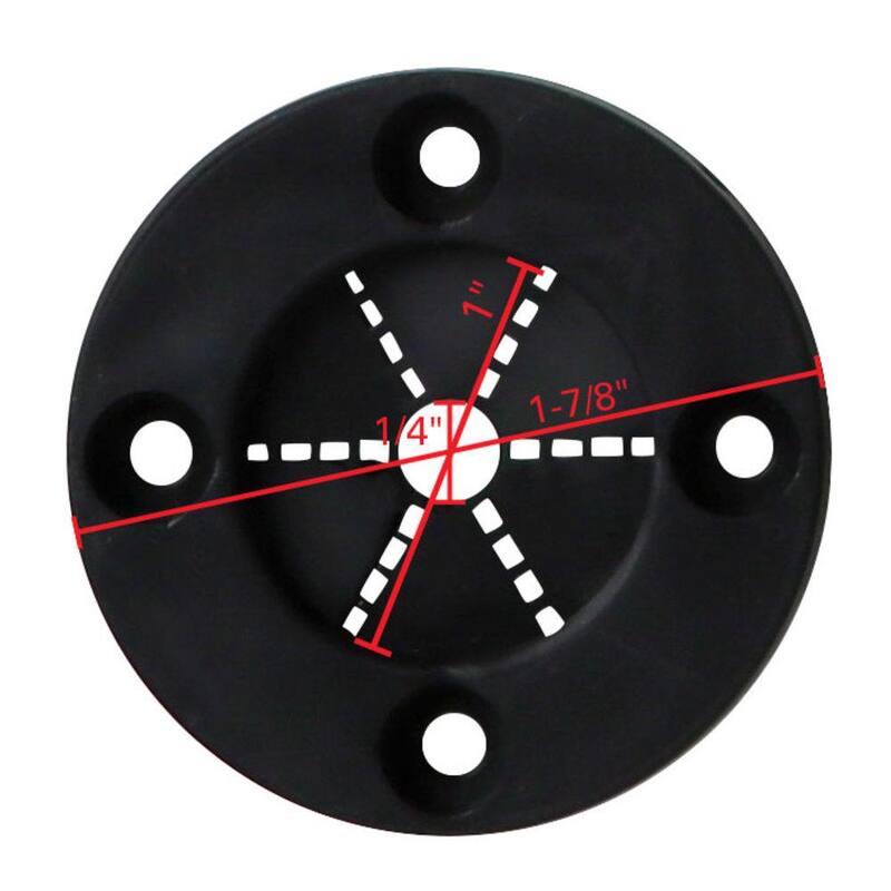 Extreme Max Rigging Grommet - 1 in., Black (Pack of 5) - 3005.2169.5