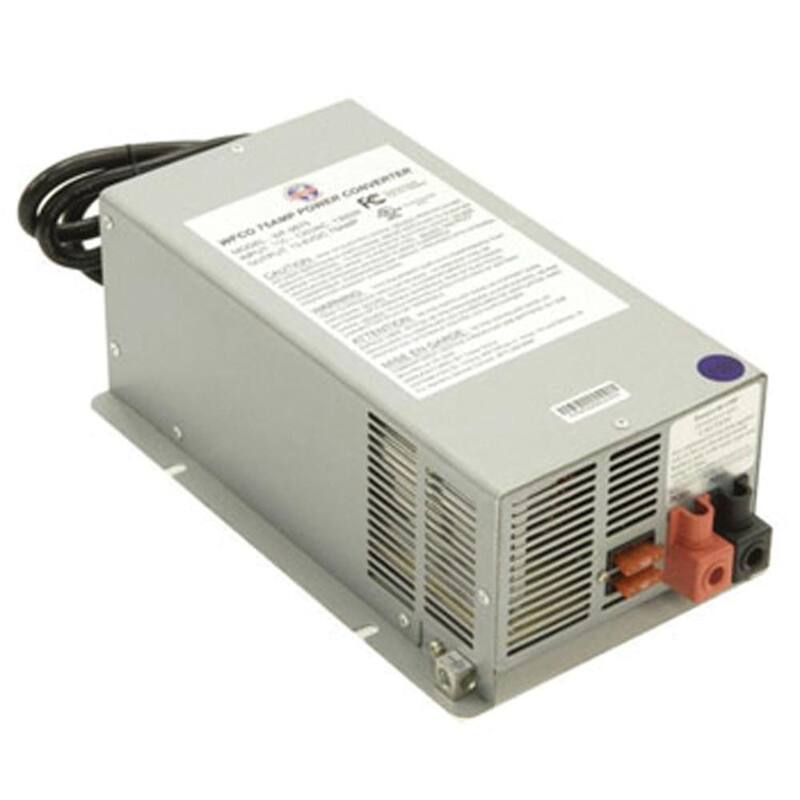 WFCO 55 Amp Deck-Mount Converter Charger - WF-9855-AD-CB